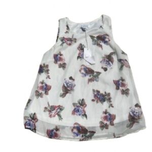 Glamorous Floral Sleeveless Top swing‎ tank small